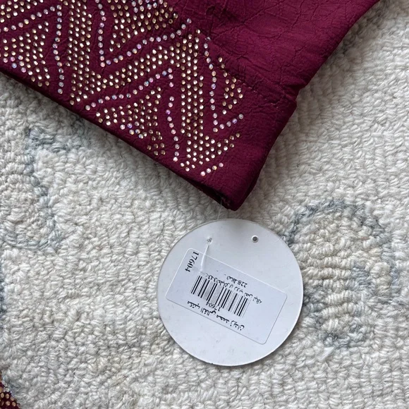 Burgundy Abaya long brand new size XL - Picture 5 of 7